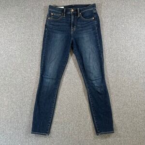 Gap Jeans Womens 27/4RS True Skinny High Rise Dark Blue Stretch Denim Excellent